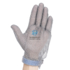 Plastic Strap Five Finger Stainless Steel Metal Mesh Gloves 