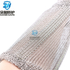 Stainless Steel Metal Mesh Gloves with Extended Cuff Spring Strap