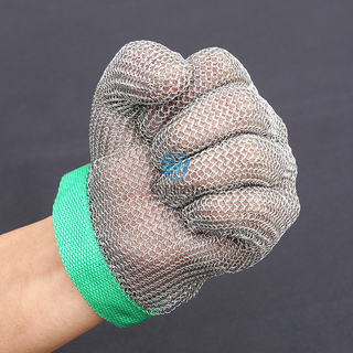 Cut Resistant Level 5 Metal Mesh Glove 