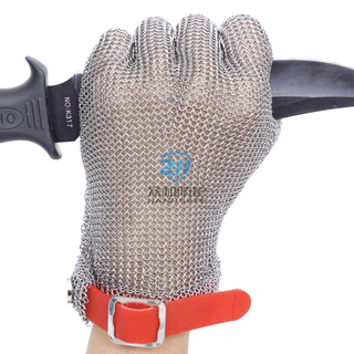 Stainless Steel Chainmail Gloves with Wholesaler Price