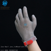 Five Finger Plastic Strap Metal Mesh Glove